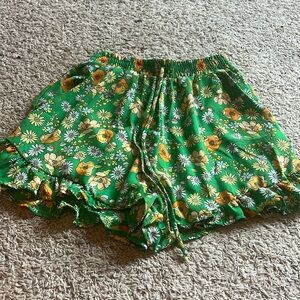 Sienna sky floral shorts